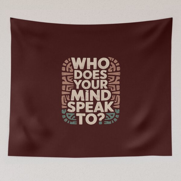 Item preview, Who Does your Mind speak to? designed and sold by La Maga.