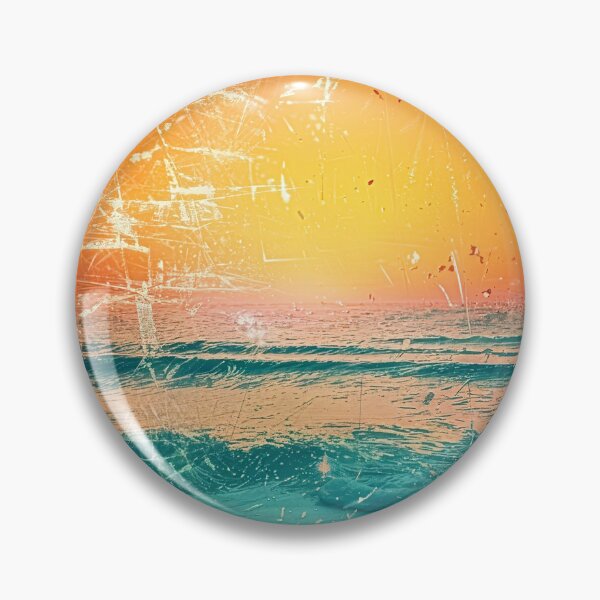 Item preview, Summertime Vibes - Distressed Beach Scene Collage 4 designed and sold by SparroCreative.