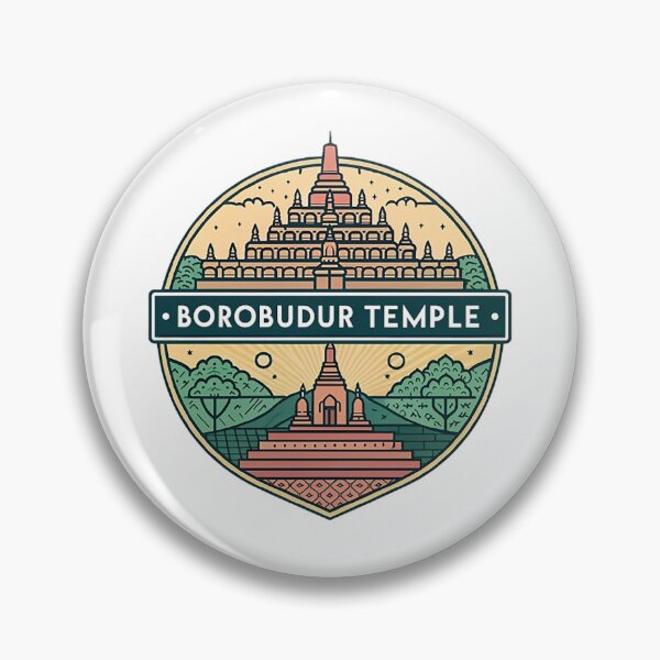 Item preview, Borobudur Temple designed and sold by likbatonboot.