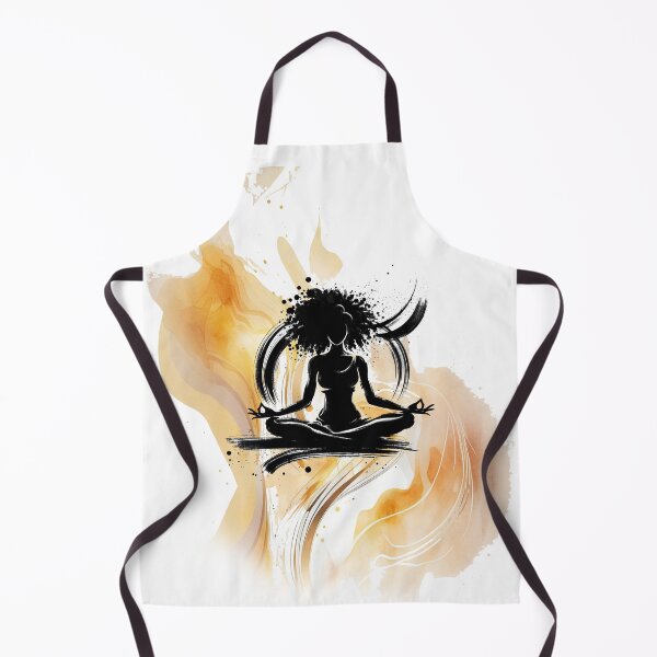Item preview, Afro Girl in a Yoga Pose 3 designed and sold by Made-by-Gus.