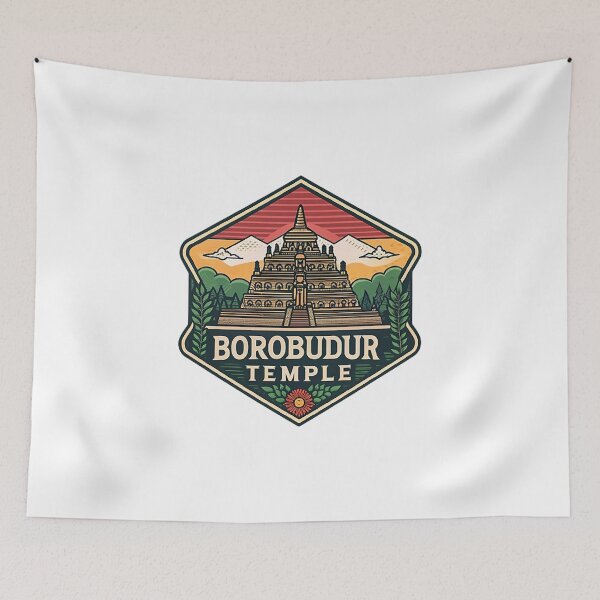 Item preview, Borobudur Temple designed and sold by likbatonboot.