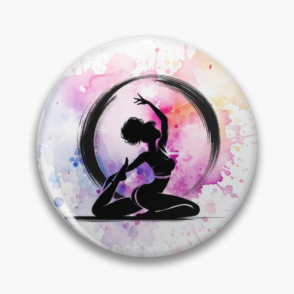 Item preview, Afro Girl in a Yoga Pose 4 designed and sold by Made-by-Gus.