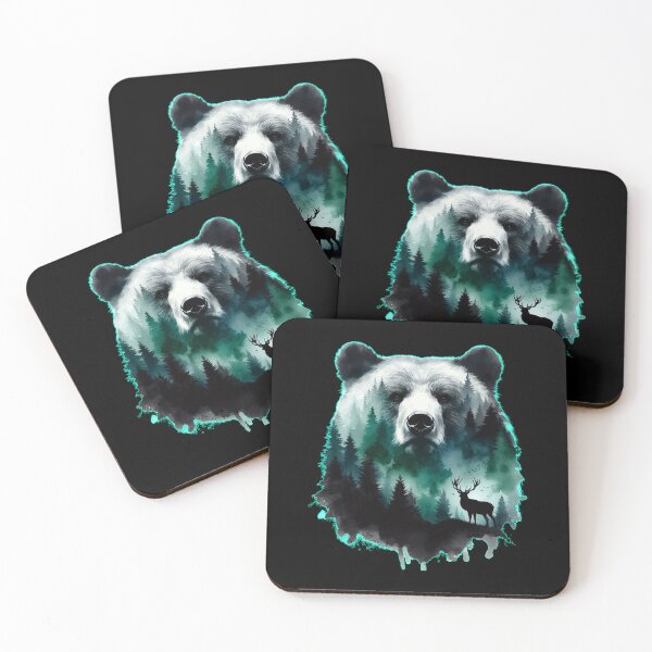 Item preview, Essence of the Wild - The Bear (IV) designed and sold by nature. electrified..