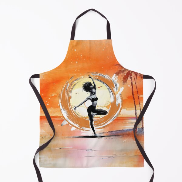 Item preview, Afro Girl in a Yoga Pose 5 designed and sold by Made-by-Gus.