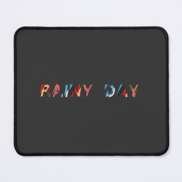 Item preview, Rainy Day typography designed and sold by trepiu.