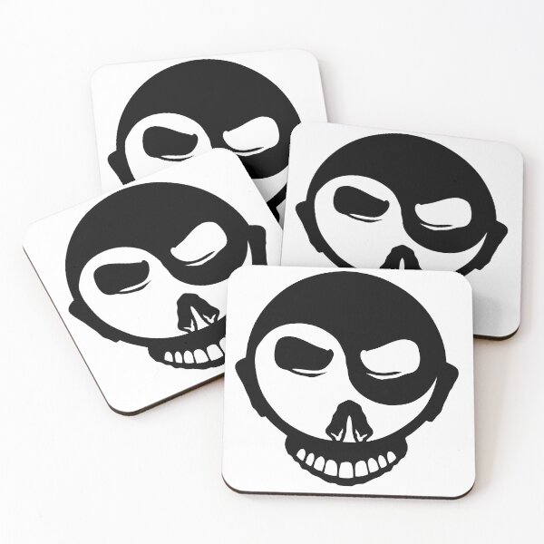 Item preview, ying yang skull logo skull designed and sold by Achille3777.