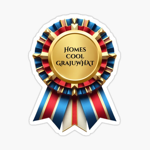Item preview, RIBBON:  Homes Cool Grajuwhat - funny awards achievements school designed and sold by DesignsFromTW-S.