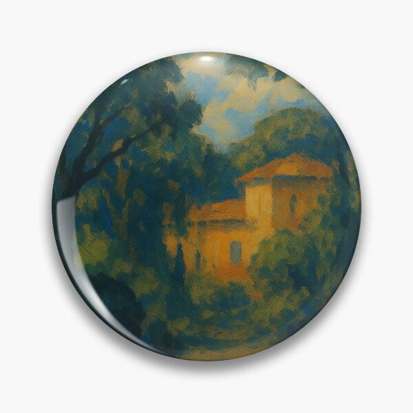 Item preview, Impressionistic nature with building designed and sold by Sigtrix.