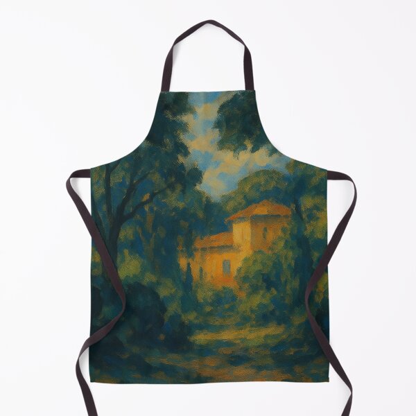 Item preview, Impressionistic nature with building designed and sold by Sigtrix.