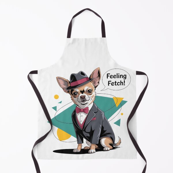 Item preview, Chihuahua In Suit As Gentleman Dog Elegant Dog designed and sold by SurrealArtSzysz.