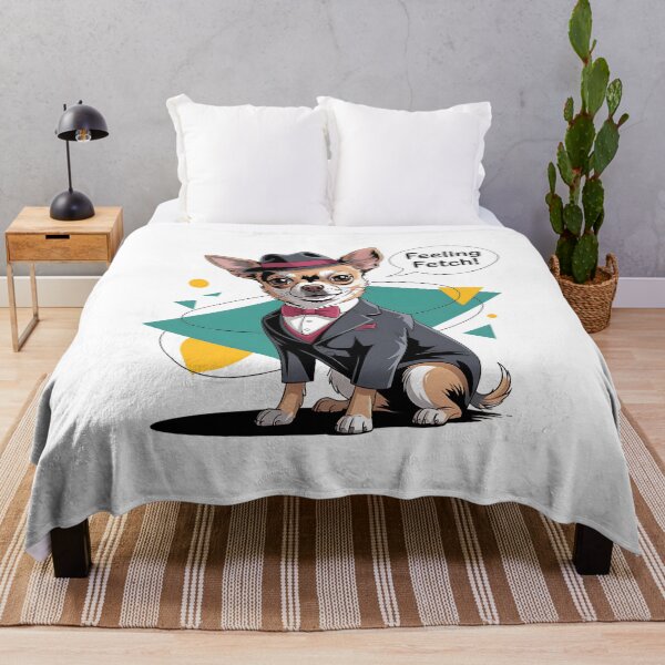 Item preview, Chihuahua In Suit As Gentleman Dog Elegant Dog designed and sold by SurrealArtSzysz.