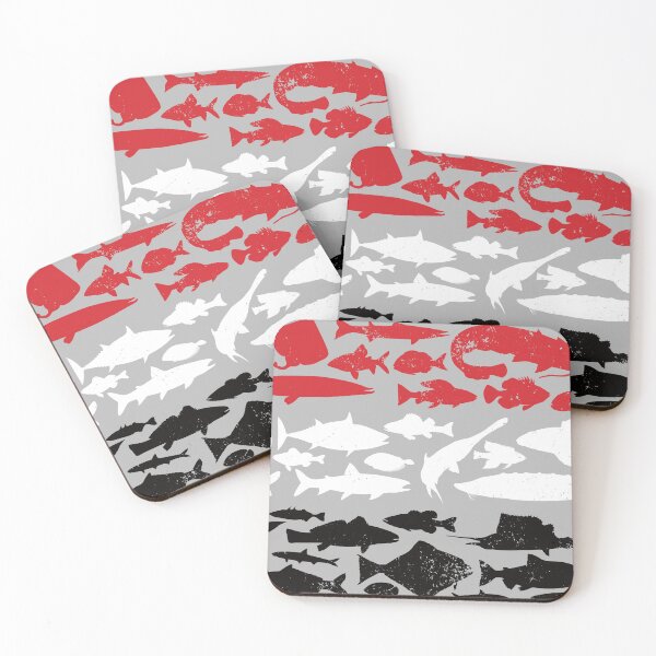 Item preview, Yemeni Flag Made of Fish – Fishing Design for Anglers designed and sold by FlagX.