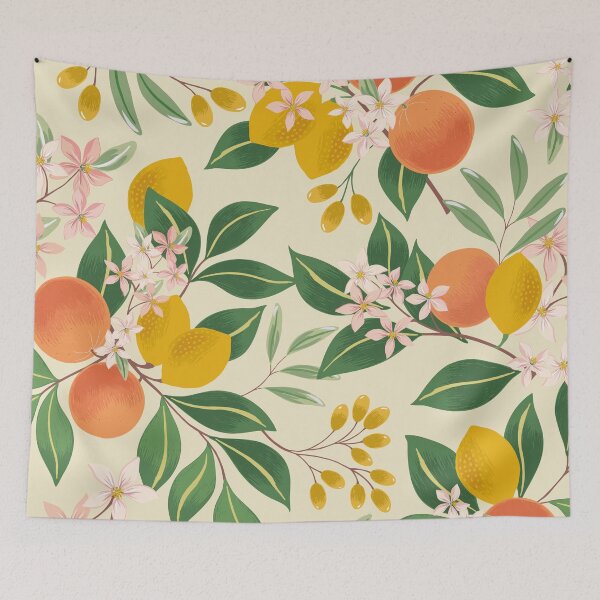 Item preview, Italian Citrus Fruits - La Dolce Vita - Natural Art Gallery designed and sold by Jackie.Bloom.