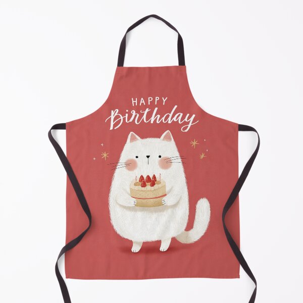 Item preview, Happy Birthday Cat designed and sold by Made-by-Gus.