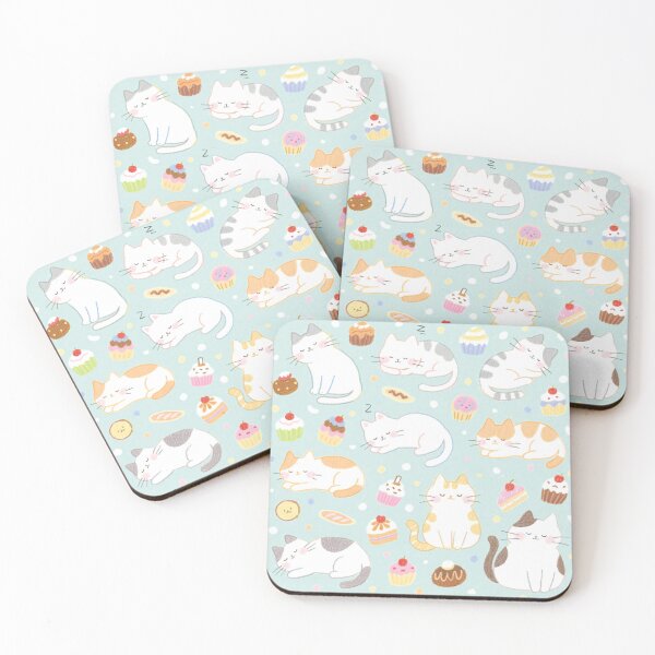 Item preview, Sleeping Cats and Sweets designed and sold by Kayslab.