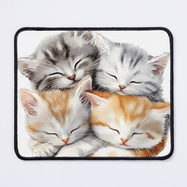 Item preview, Snuggling Kittens designed and sold by pipopoupin.