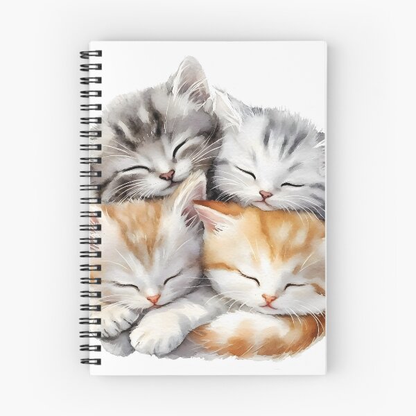 Item preview, Snuggling Kittens designed and sold by pipopoupin.
