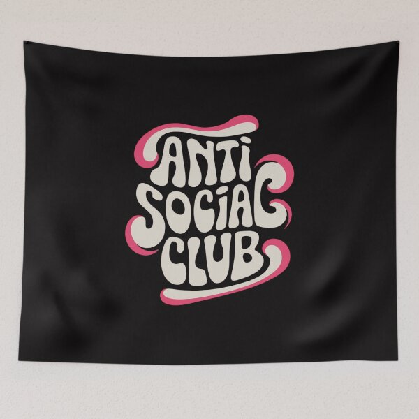 Item preview, Anti-Social Club – For those who love peace and solitude designed and sold by FrenchTouch77.