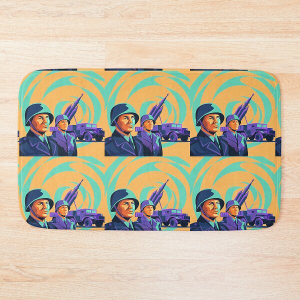 Item preview, Warriors Military Battlefields Explosions Colors War Illustration designed and sold by ART ATTACK ZONE.