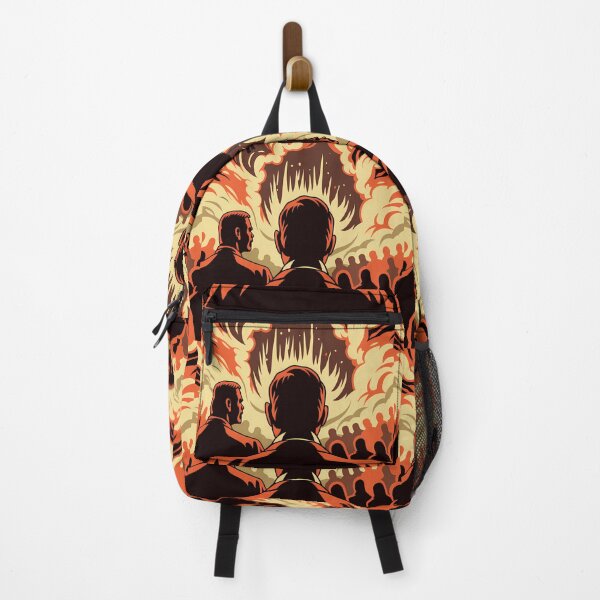Item preview, Power Military Surreal Battlefields Explosions Colors War Illustration designed and sold by ART ATTACK ZONE.