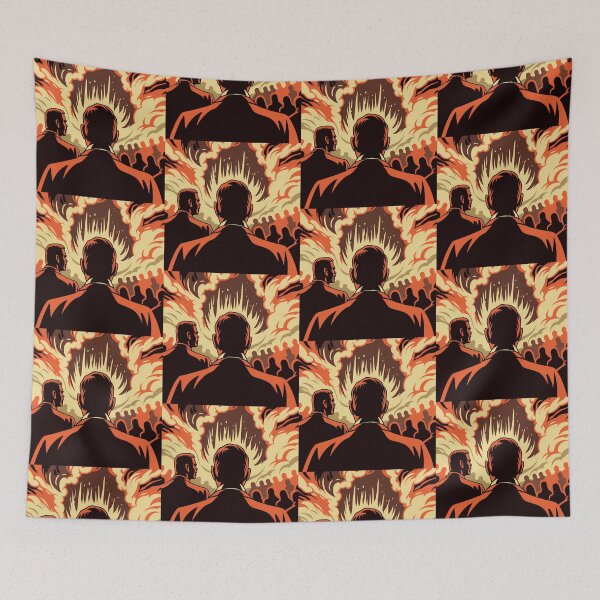 Item preview, Power Military Surreal Battlefields Explosions Colors War Illustration designed and sold by ART ATTACK ZONE.