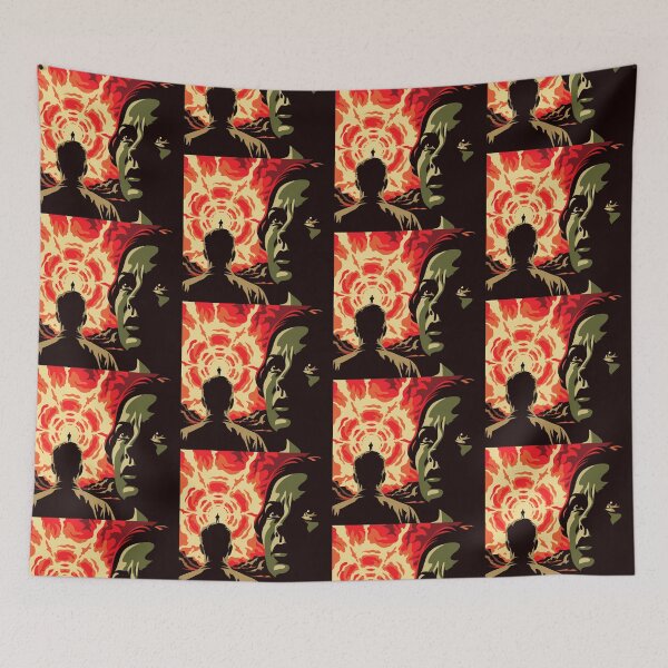 Item preview, Warfare Military Surreal Battlefields Explosions Colors War Illustration designed and sold by ART ATTACK ZONE.