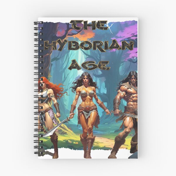 Item preview, Stunning illustration of Conan, Red Sonja and Queen Belit by Dimitrije Kebara designed and sold by Dimisbarbarian.