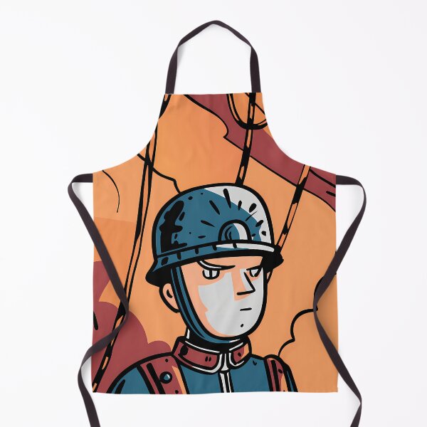 Item preview, Toy Military Surreal Battlefields Explosions Colors War Illustration designed and sold by ART ATTACK ZONE.