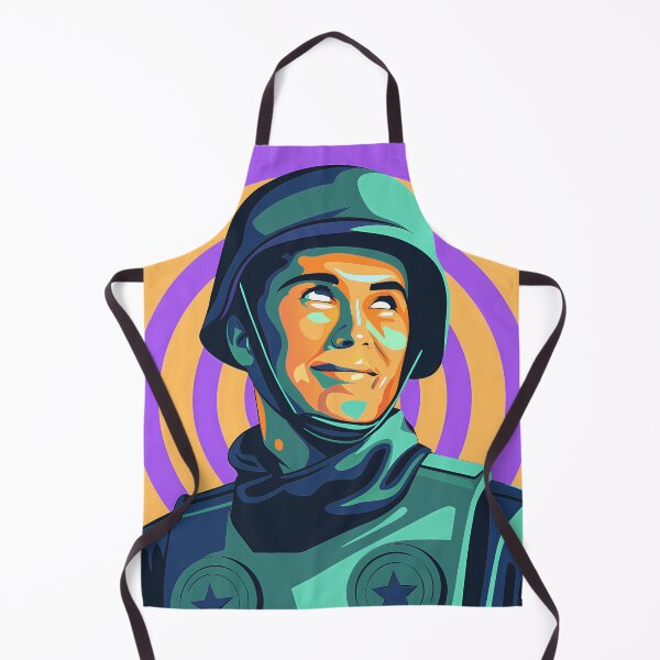 Item preview, Fun Military Surreal Battlefields Explosions Colors War Illustration designed and sold by ART ATTACK ZONE.