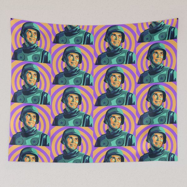 Item preview, Fun Military Surreal Battlefields Explosions Colors War Illustration designed and sold by ART ATTACK ZONE.