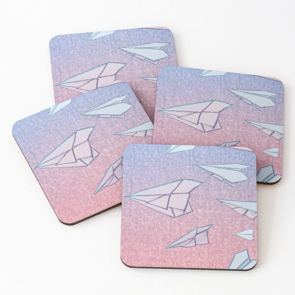 Item preview, Windfloat (Crayon ver.) – Paper Plane in Vanilla Sky designed and sold by Wildseer.