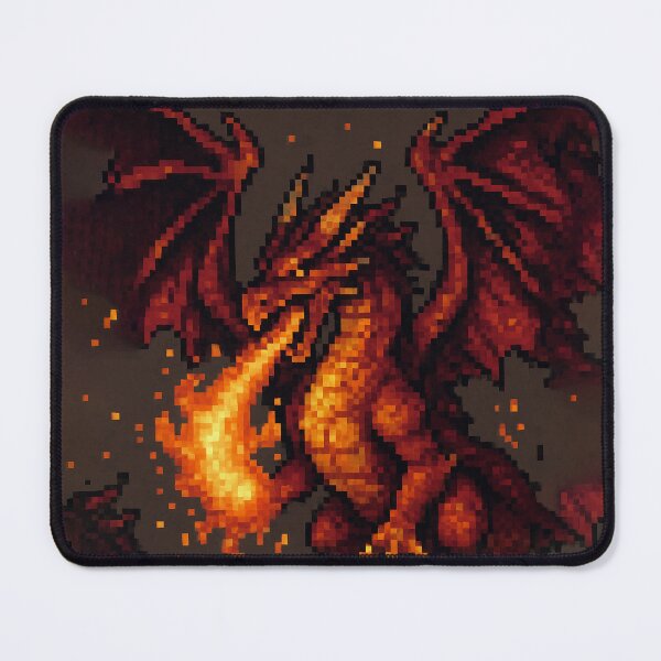 Item preview, Pixel Dragon – Retro RPG Final Boss Pixel Art Design designed and sold by PrometheusStyle.