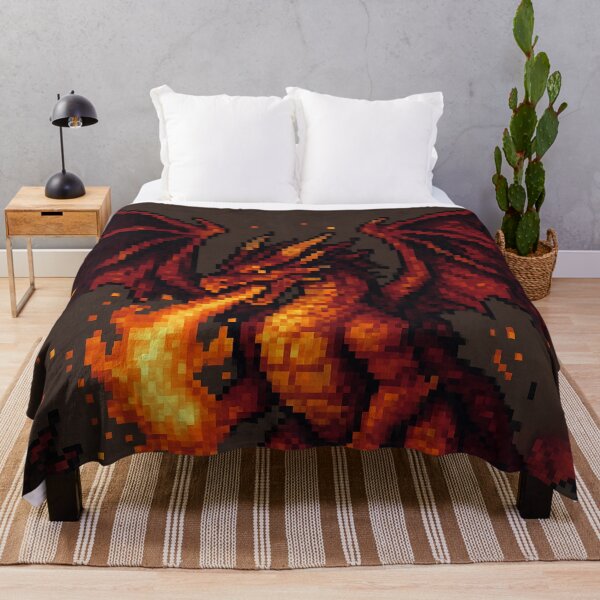 Item preview, Pixel Dragon – Retro RPG Final Boss Pixel Art Design designed and sold by PrometheusStyle.