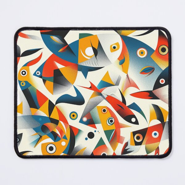 Item preview, Whimsical Waves: Colourful Fish Delight designed and sold by mittie101.