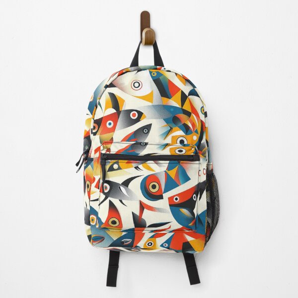 Item preview, Whimsical Waves: Colourful Fish Delight designed and sold by mittie101.