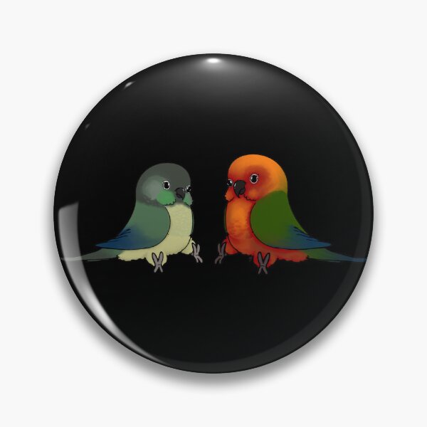 Item preview, Piccolo and Calypso the conures designed and sold by Zummy.