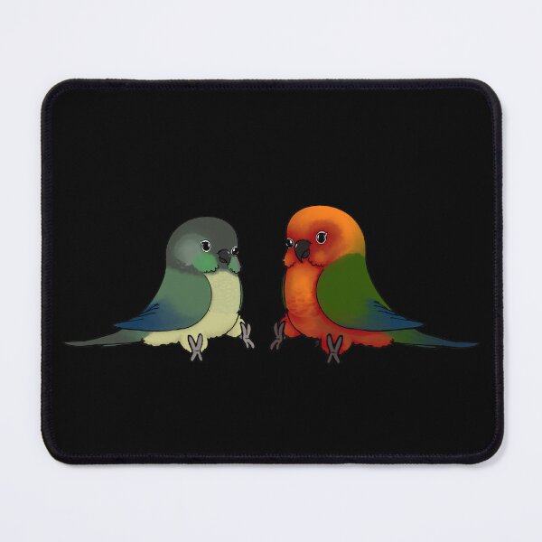 Item preview, Piccolo and Calypso the conures designed and sold by Zummy.