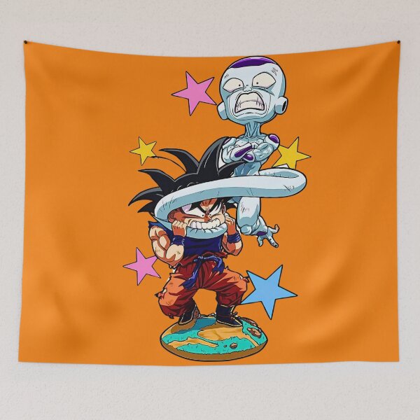 Item preview, Chibi Rival Showdown – Cartoon Clash on a Distant Planet designed and sold by Artistic canvas store.