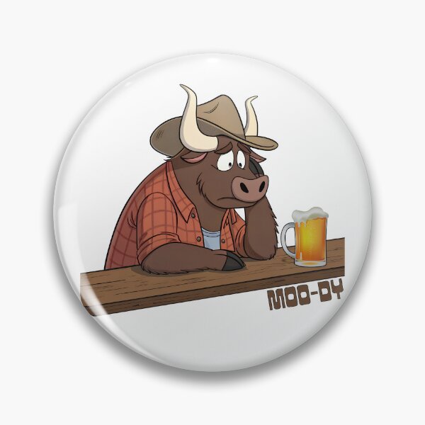 Item preview, Moo-dy designed and sold by NickTaroDesign.