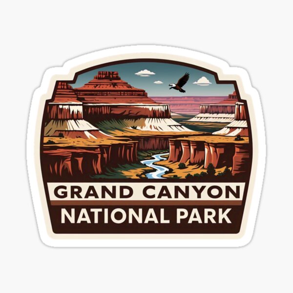 Item preview, Grand Canyon National Park Arizona USA Logo designed and sold by Beluga Cat.