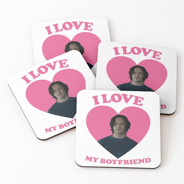 Item preview, I love my boyfriend Lewis Pullman as Robert Reynolds heart designed and sold by Judestudio.