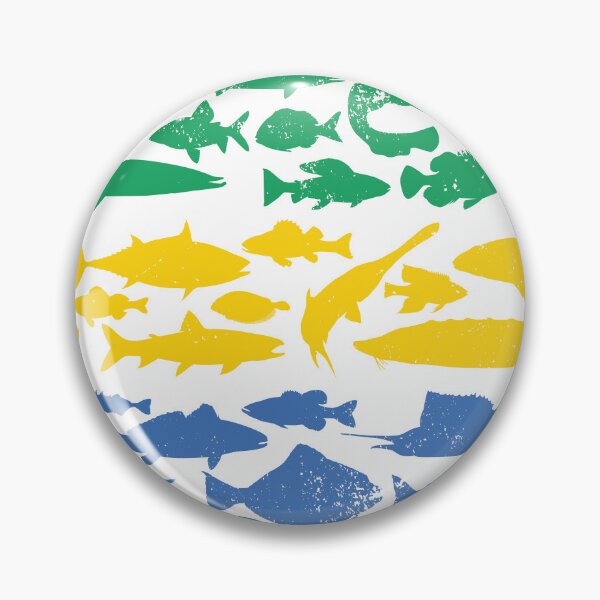 Item preview, Gabonese Flag Made of Fish – Fishing Design for Anglers designed and sold by FlagX.