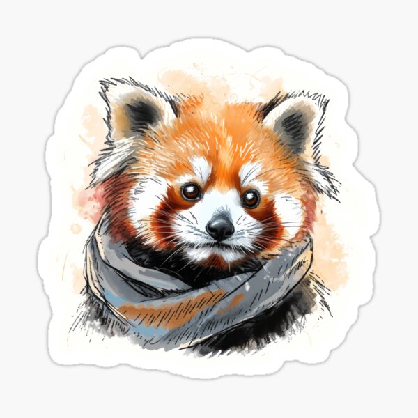 Item preview, Red Panda designed and sold by Made-by-Gus.