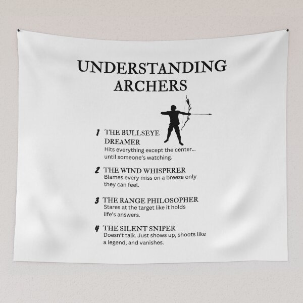 Item preview, Understanding Archers – Funny Archery Life Definitions designed and sold by PsyFlow35.