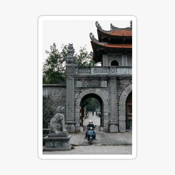 Item preview, Through the Hoa Lu Old City Gate – Ninh Binh, Vietnam designed and sold by JHoPhotoStudio.