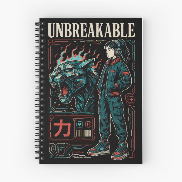 Item preview, Unbreakable Crystal Panther – Vaporwave Cyber Streetwear Fusion designed and sold by Rushurban.