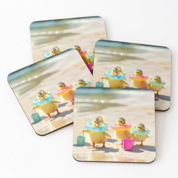 Item preview, Duckings On a the Seashore designed and sold by Maria Dryfhout.