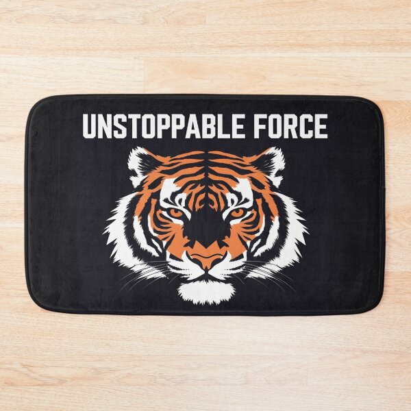 Item preview, Unstoppable force tiger design designed and sold by Motivated Sensei.