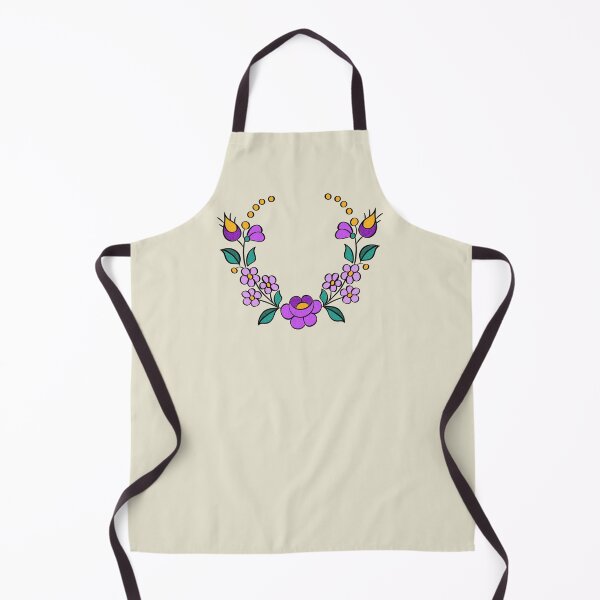 Item preview, Hungarian Embroidery Pattern, Kalocsai - purple designed and sold by Johanna-KL.