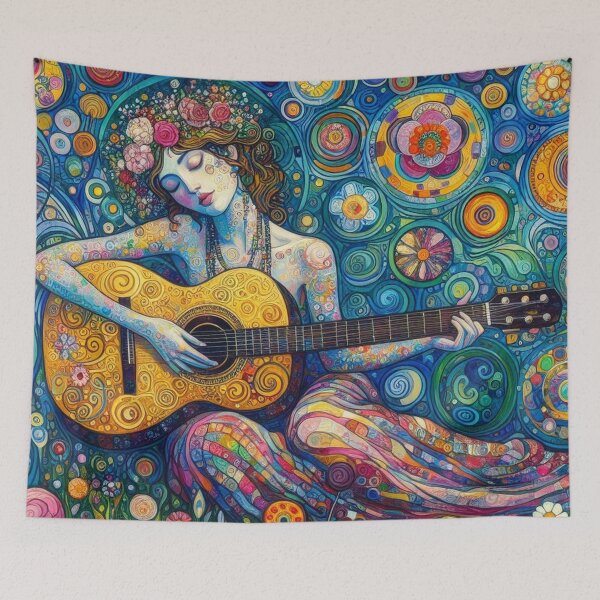 Item preview, Flowers Hippy Art designed and sold by TheDarkWardrobe.